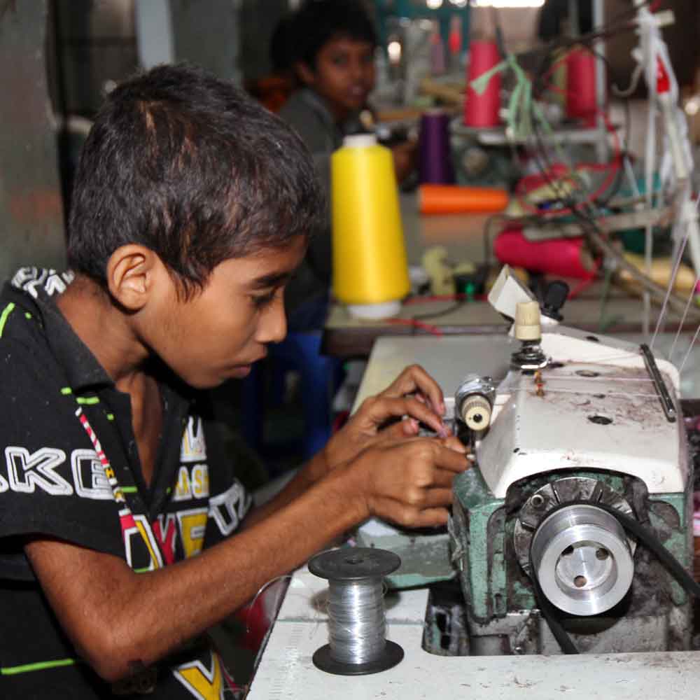thời trang bền vững lao động trẻ em